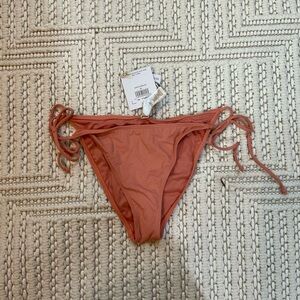O’Neill Maracas Saltwater Solids Tie Bikini Bottoms - Size M